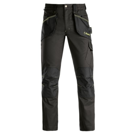 PANTALONE KAPRIOL SLICK L - NERO/NERO