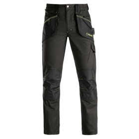 PANTALONE KAPRIOL SLICK XXXL - NERO/NERO