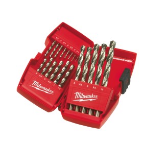 CASSETTA PUNTE MILWAUKEE HSS-G 19 Pz ( Ø da 1 a 10 con incrementi di 0.5)