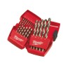 CASSETTA PUNTE MILWAUKEE HSS-G 19 Pz ( Ø da 1 a 10 con incrementi di 0.5)
