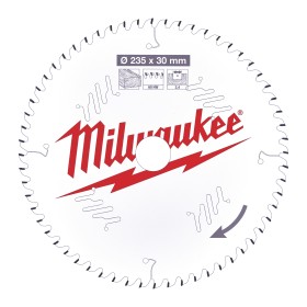 LAMA CIRCOLARE MILWAUKEE Diam./Foro mm 235/30 Z60
