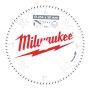 LAMA CIRCOLARE MILWAUKEE Diam./Foro mm 254/30 Z80 neg.