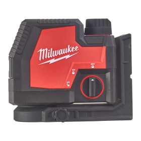 L4 CLLP-301C - LASER VERDE RICARICABILE USB A DUE LINEE CON 2 PUNTI PIOMBO MILWAUKEE