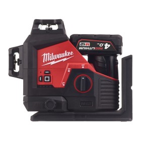M12 3PL-401C - LASER VERDE A TRE LINEE 360° MILWAUKEE 4.0AH