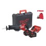 M18 FSXMC-801X - MILWAUKEE M18 FSX + TORCIA M18 ALIS E GILET, 1 BATTERIA 18V 8 AH, CARICABATTERIE