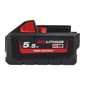 M18 HB5.5 - BATTERIA MILWAUKEE M18 HIGH OUTPUT 5.5AH