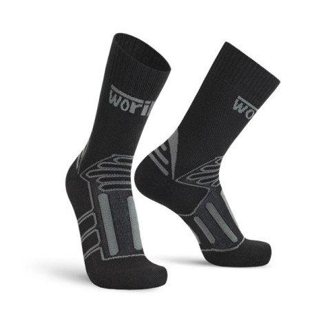 CALZA VERMONT HALF-CUT WORIK BLACK