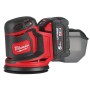 M18 BOS125-502B - Levigatrice Rotorbitale MILWAUKEE 18 Volt 5,0Ah 125mm