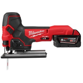 M18 FBJS-502X - Seghetto alternativo MILWAUKEE 18 Volt 5,0Ah Tecnologia FUEL valigetta HeavyDuty