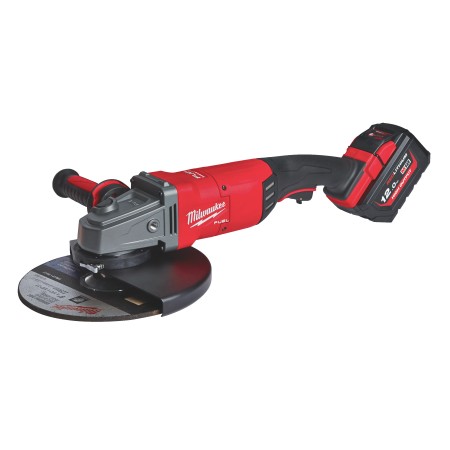 M18 FLAG230XPDB-121C - Smerigliatrice MILWAUKEE 18 Volt disco 230mm 12,0Ah Tecnologia FUEL DMS