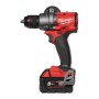 Kit M18 FPD3-502X così composto:- n° 1  Trapano battente MILWAUKEE 18 Volt - n° 2 batterie 5,0Ah Tecnologia FUEL ONE KEY - n° 1