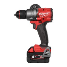 Kit M18 FPD3-502X così composto:- n° 1  Trapano battente MILWAUKEE 18 Volt - n° 2 batterie 5,0Ah Tecnologia FUEL ONE KEY - n° 1