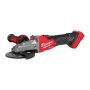 M18 FSAGF125XB-0X - SMERIGLIATRICE ANGOLARE MILWAUKEE 18 VOLT A TESTA PIATTA DISCO 125 MM TECNOLOGIA FUEL CON INTERRUTTORE A SL