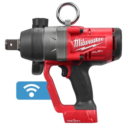 M18 ONEFHIWF1-0X - Avvitatore a impulsi alta potenza MILWAUKEE 18 Volt 1" Tecnologia FUEL ONE KEY valigetta HeavyDuty con anell