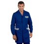 CAMICE ISACCO TUCSON M/M RIGA BLU 65% POLYESTER 35% COTTON - BLU