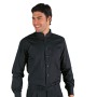 CAMICIA ISACCO UNISEX DUBLINO 65% POLYESTER  35% COTONE - NERO