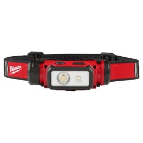 MILWAUKEE L4 HL2-301 - TORCIA FRONTALE RICARICABILE per caschetti - con USB