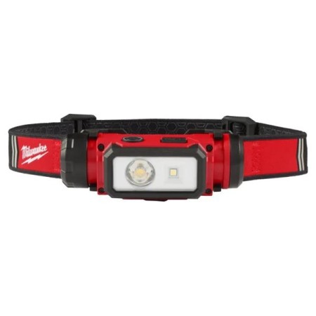 MILWukee L4 HL2-301 - TORCIA FRONTALE RICARICABILE per caschetti - con USB