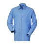 CAMICIA ROSSINI METAL MANICA LUNGA AZZURRO
