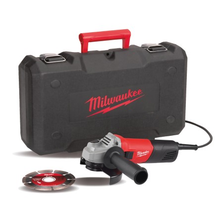 AG 800-115 E D-SET - Smerigliatrice angolare MILWAUKEE 115mm | 800W
