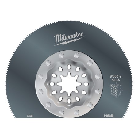L. SEGMENTATA ATT. SL 85 mm- LEGNO & METALLO 1pz MILWAUKEE