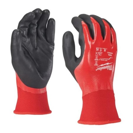 GUANTI MILWAUKEE FULLY NITRILE CAT.A-10/XL-1paio