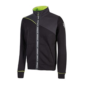 FELPA U-POWER URANUS FULL-ZIP - ASPHALT GREY 310 gr