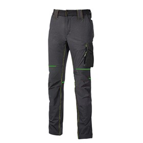 PANTALONE U-POWER WORLD DA LAVORO - ASPHALT GREY/GREEN