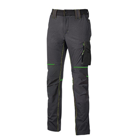 PANTALONE U-POWER WORLD DA LAVORO - ASPHALT GREY/GREEN