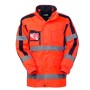 PARKA ROSSINI FRESNEL HI-VIS - ARANCIONE/BLU