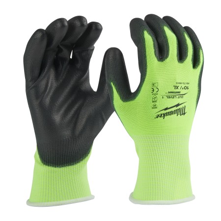 GUANTI MILWAUKEE ANTITAGL.CAT.1/A ALTA VISIBIL. XL/10-1pz