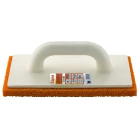 FRATTONE GOMMASPUGNA ANTIURTO CON MANICO DI POLISTIROLO KAPRIOL - CELLULA GROSSA - 14x28