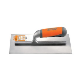 FRATTONE LISCIO MANICO PROGRIP KAPRIOL - LAMA ACCIAIO - 12X28