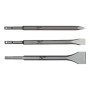 SET S 3 PZ SCALPELLI SDS-Plus MILWAUKEE (PUNTA, PIATTO, LARGO)