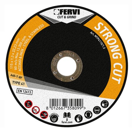 DISCO FERVI DA TAGLIO STRONG CUT 125X1.6