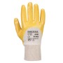 A330 - Guanti in Nitrile con polso in maglia Giallo - 08