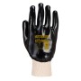 A400 - Guanti PVC con polsino a maglia elasticizzato Nero - XXL