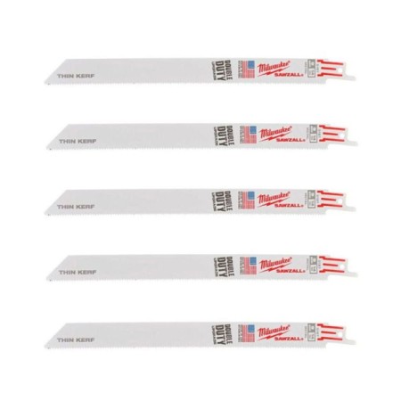 LAMA MILWAUKEE SD THIN KERF LUNGH. MM/PASSO 150/1,8 5PZ