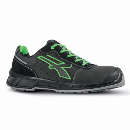 U-POWER RED SMART - TAYLOR s ESD - CALZATURA DI SICUREZZA BASSA S1PS FO SR - GRIGIO/VERDE