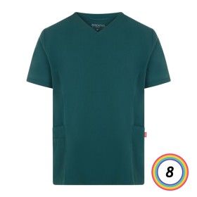 GIACCA PIGIAMA PURESTRETCH A MANICHE CORTE UNISEX VELILLA - 8 COLORI