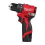M12 BLDDRC-202C - TRAPANO COMPATTO MILWAUKEE 12 VOLT BRUSHLESS 2,0 AH