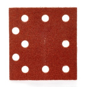 CARTA ABRASIVA MILWAUKEE 115X107 GR 60 - QUADRATO - CONFEZIONE DA 10 PCS