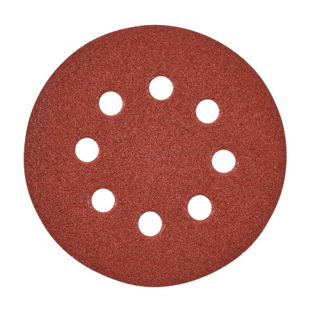 CARTA ABRASIVA MILWAUKEE 125MM  K60 - TONDO - CONFEZIONE DA 25 PCS