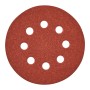 CARTA ABRASIVA MILWAUKEE 125MM  K80 - TONDO - CONFEZIONE DA 25 PCS