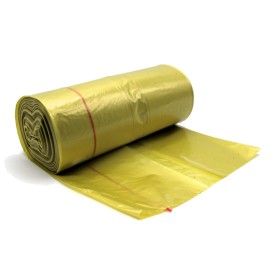 SACCO IMMONDIZIA "GIALLO" FERRAMENTA ADDA 70X110 GR.50 (rotolo da 20 pz)
