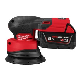 M18 FROS125-502X - LEVIGATRICE ROTORBITALE MILWAUKEE 18 VOLT 5,0AH TECNOLOGIA FUEL 125MM