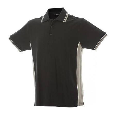 POLO JRC ANKARA - BLACK/LIGHT GREY