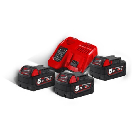 M18 NRG-503 - ENERGY KIT MILWAUKEE M18™ 3 X 5.0 AH (18V)