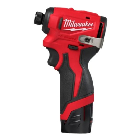 M12 BLIDRC-202C - AVVITATORE A IMPULSI COMPATTO MILWAUKEE MILWAUKEE 12 VOLT 1/4" BRUSHLESS 2,0AH
