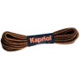 COPPIA STRINGHE KAPRIOL 125 CM - NERO/GRIGIO